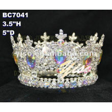 Tiara en strass